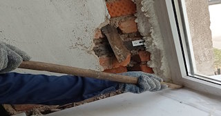 Демонтаж оконных откосов по выгодной цене от 509 руб. в Угличе - Сварной-Глч